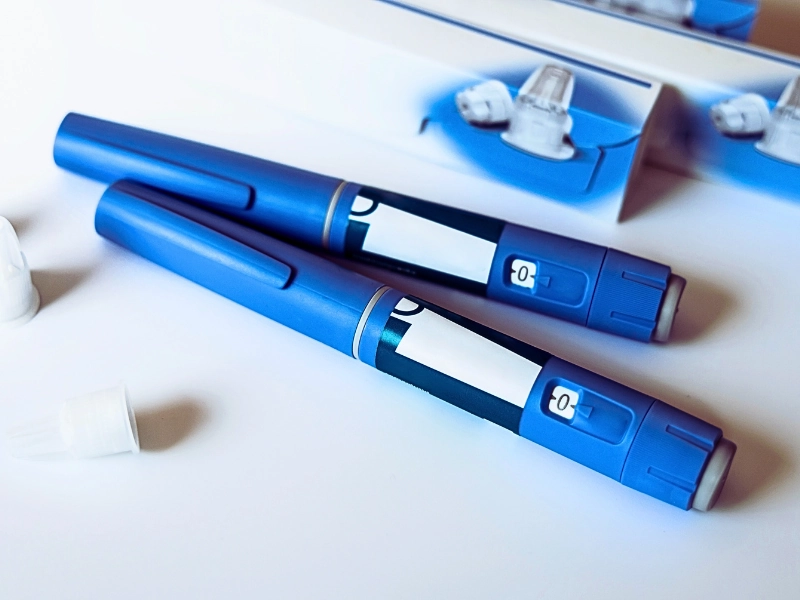 Ozempic insulin injection pens.