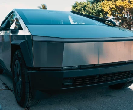Tesla, Cybertruck, electric, car, vehicle, crossover, Tesla Cybertruck. When AI Causes a Crash