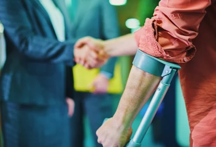 A man with a personal injury finally gets some legal representation. growth affects traffic